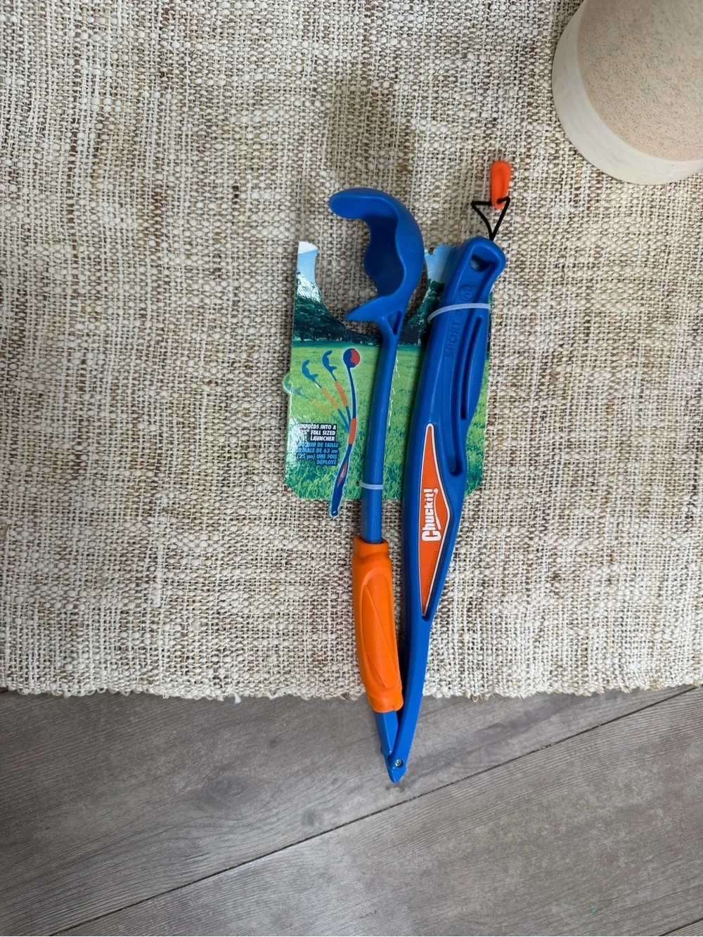 New Chuckit! Dog Toy Ball Launcher - Blue & Orange